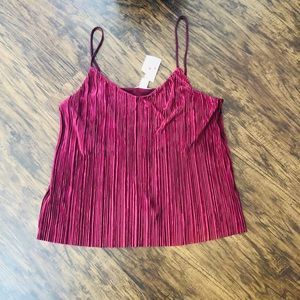 H&M spaghetti trap top size L